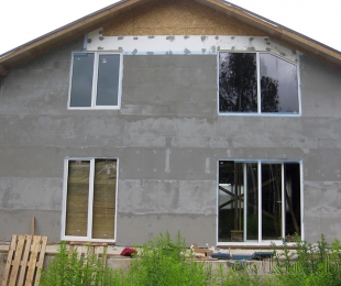 Пластиковые окна в частном доме. Заславль. №3