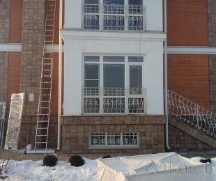 Пластиковые окна в частном доме. Заславль. №6