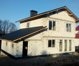 Пластиковые окна в доме. Заславль. №18-2