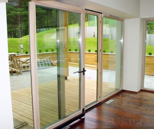 Раздвижные двери Рото Патио. Заславль. №2